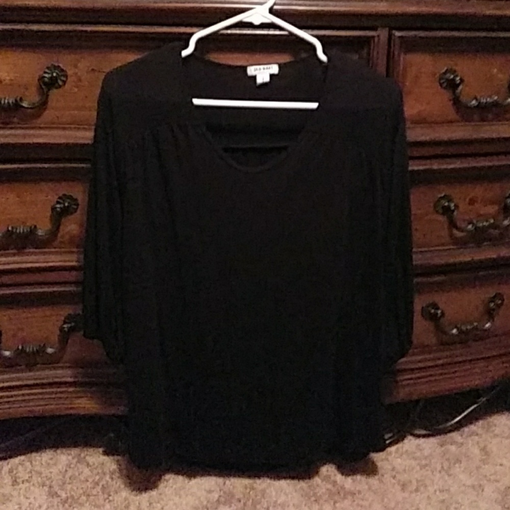 Old navy black dress top